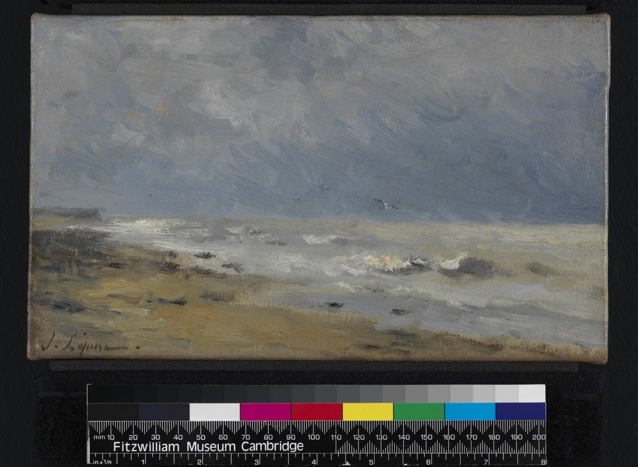 La Costa della Normandia da Stanislas Victor Edouard Lepine