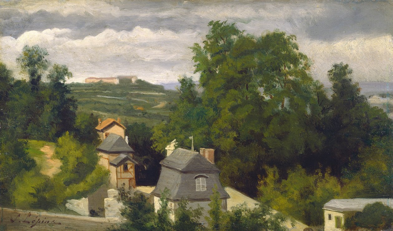Veduta alla periferia di Caen, 1872-1875 da Stanislas Lepine