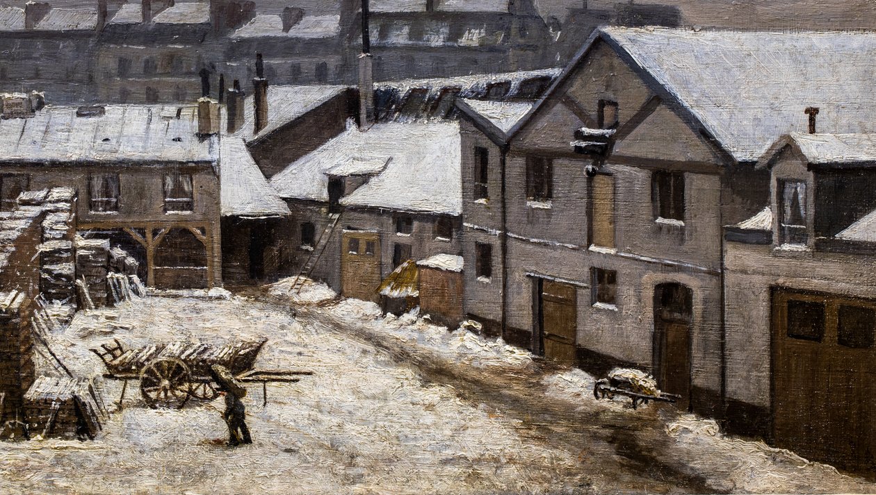 Neve a Parigi da Stanislas Victor Edouard Lepine