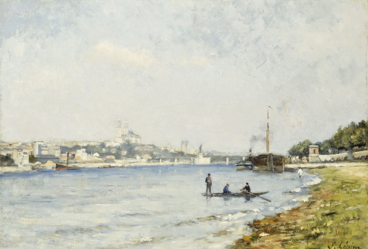 La Senna a Passy da Stanislas Victor Edouard Lepine