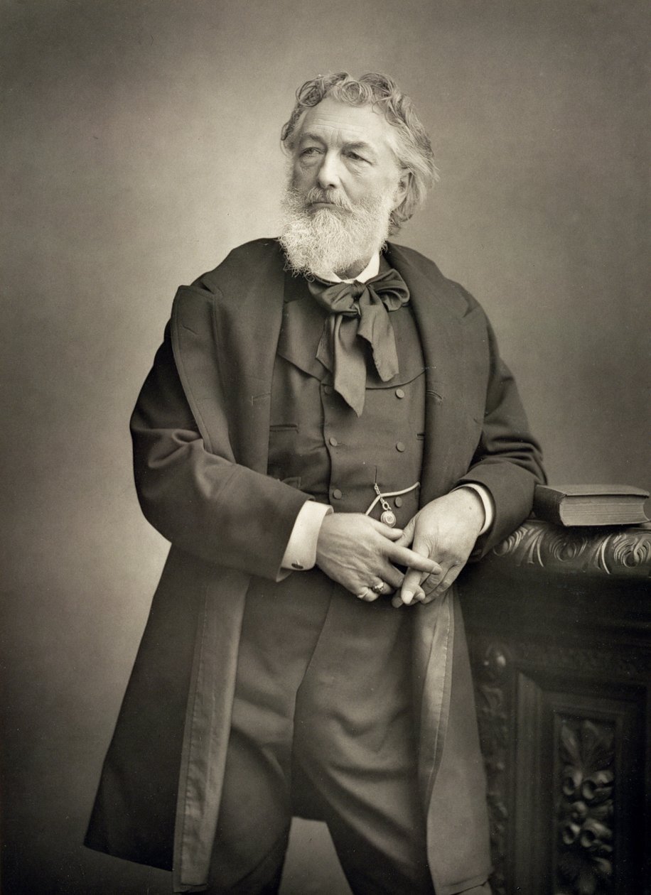 Sir Frederic Leighton (1830-96), pittore, fotografia di ritratto da Stanislaus Walery