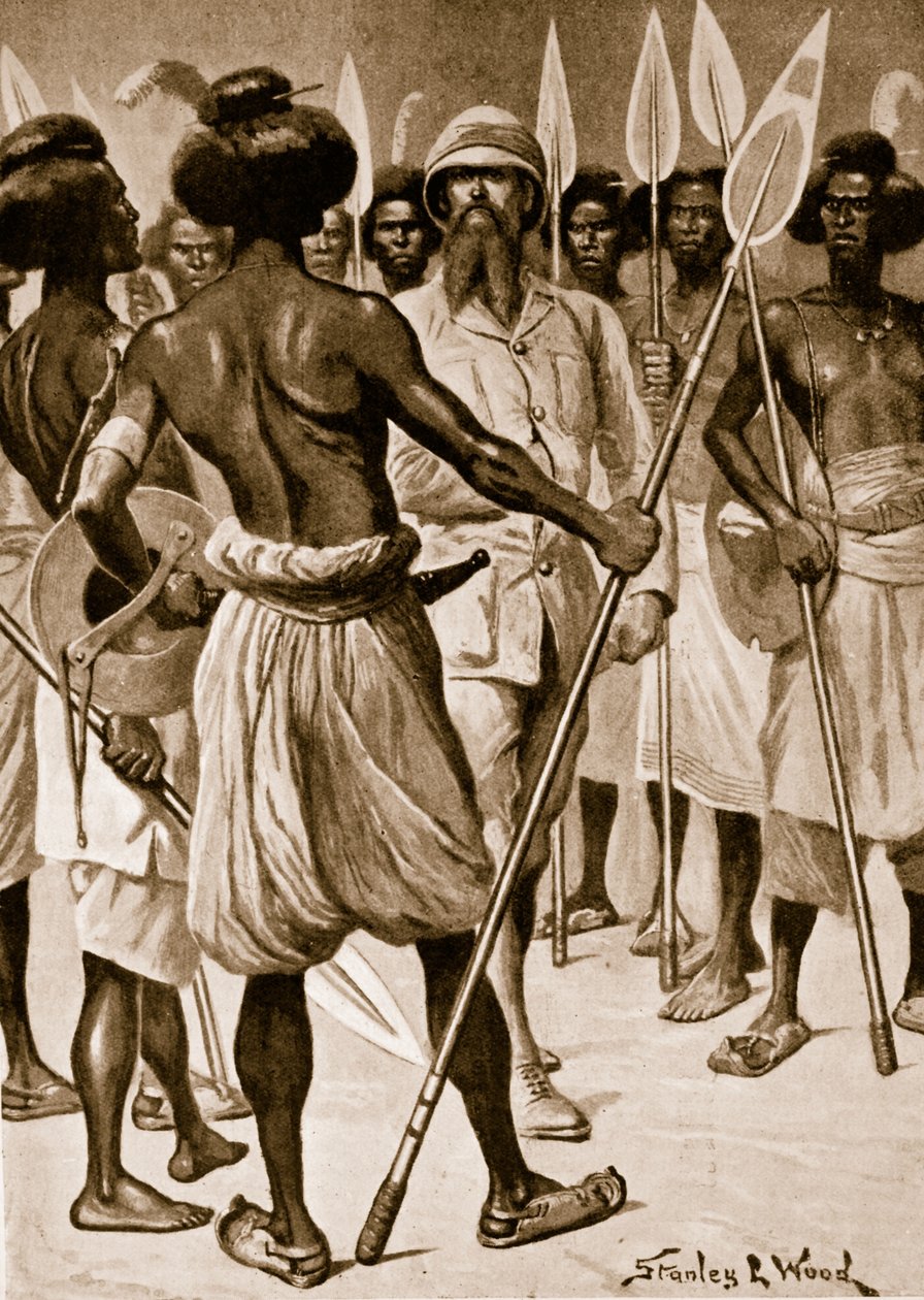 Il tipo di guerriero incontrato da Burton in Somaliland da Stanley L. Wood