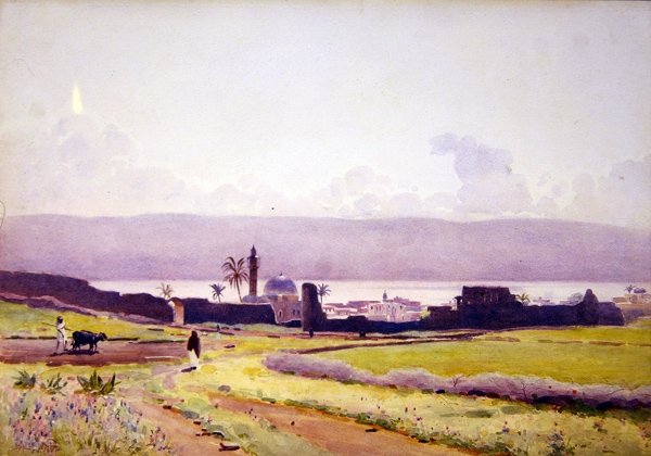 Dentro le mura di Tiberio, c.1905 da Stanley Inchbold