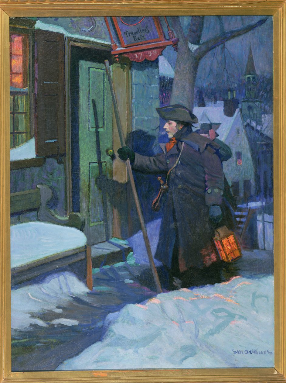 La vigilia di Capodanno (o La ronda di notte) da Stanley Massey Arthurs