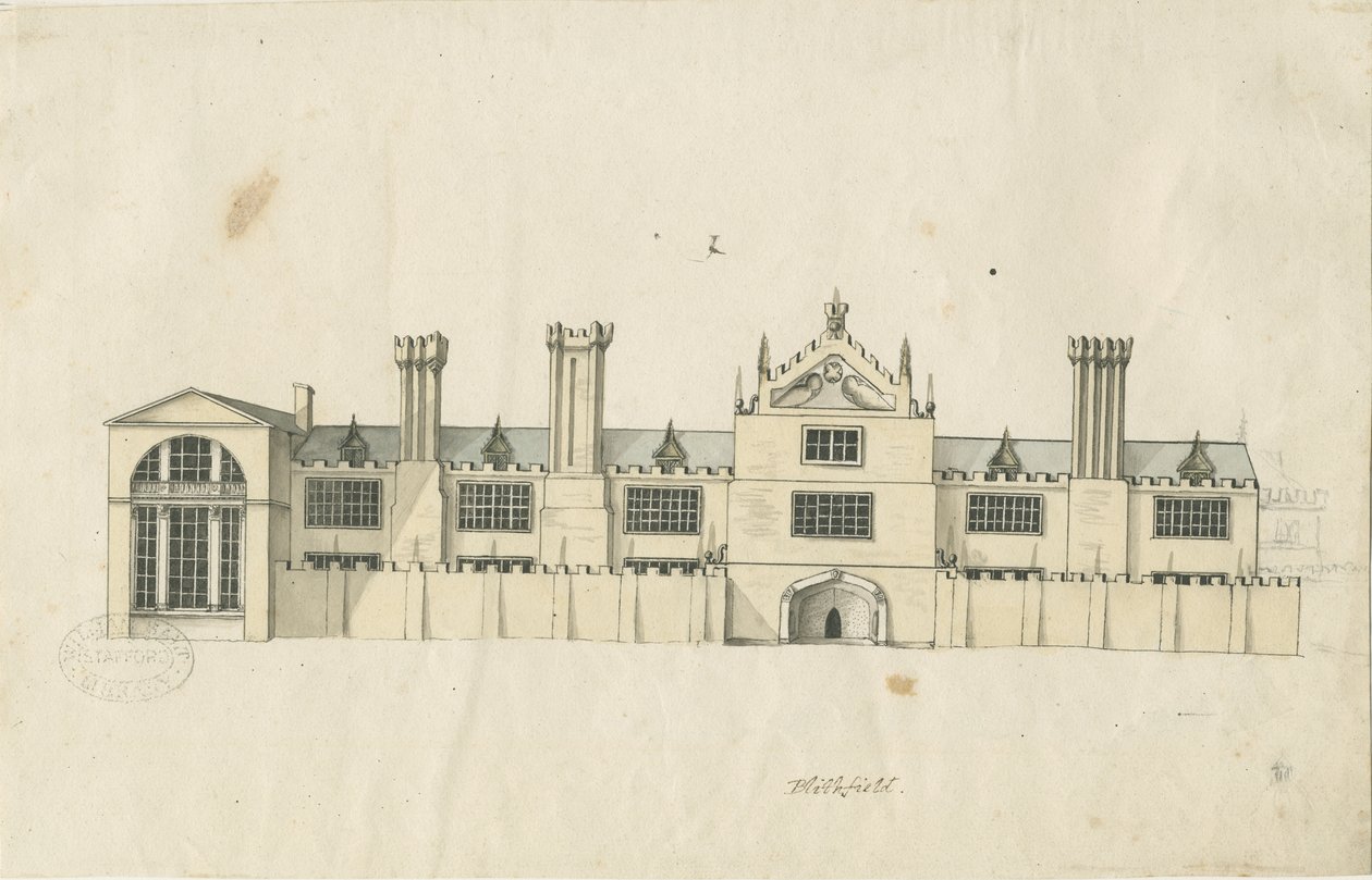 Blithfield Hall da Stebbing Shaw