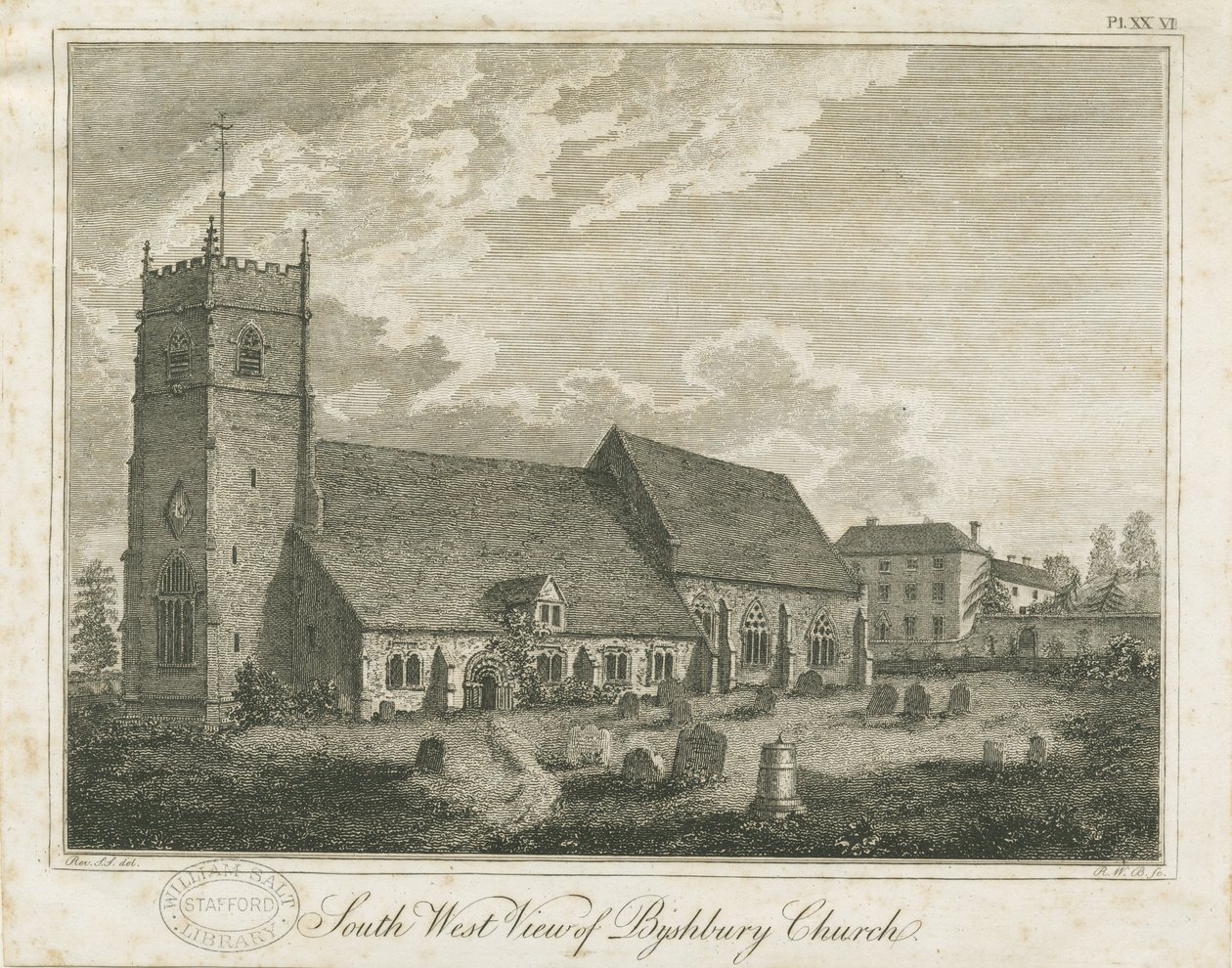Chiesa di Bushbury da Stebbing Shaw