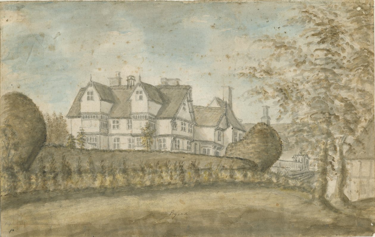 Biana Hall: acquerello, nd [1795] da Stebbing Shaw