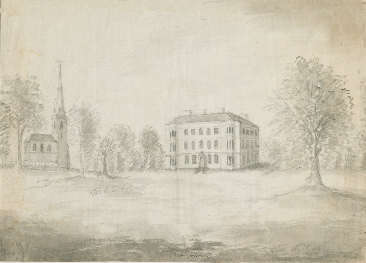 Thorpe Constantine - Chiesa e Hall da Stebbing Shaw