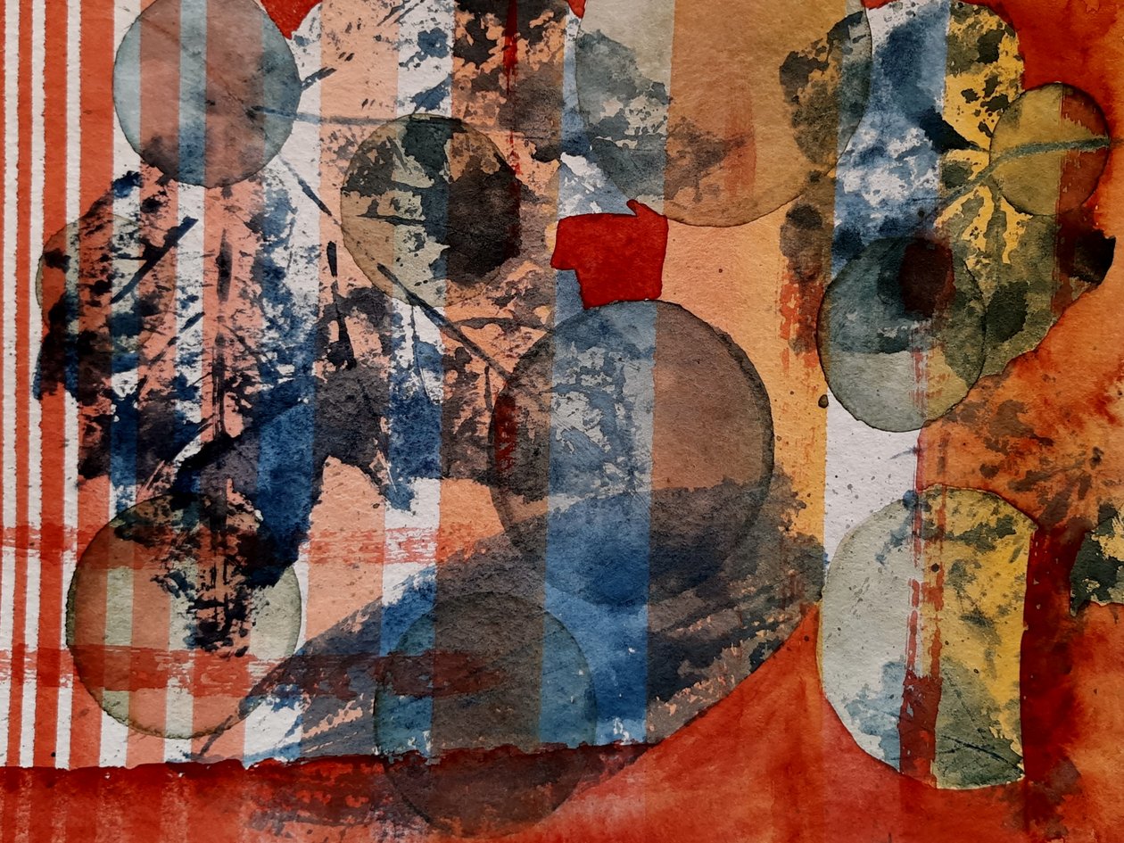 Esperimento con foglie - Nr. 1 da Steegs Art Karin