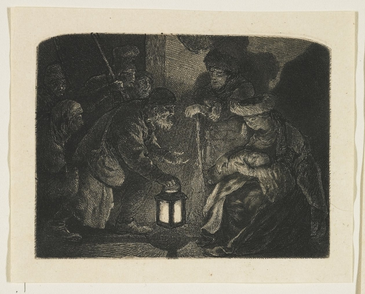 Adorazione dei pastori da Stefan Juliusz Norblin de la Gourdaine