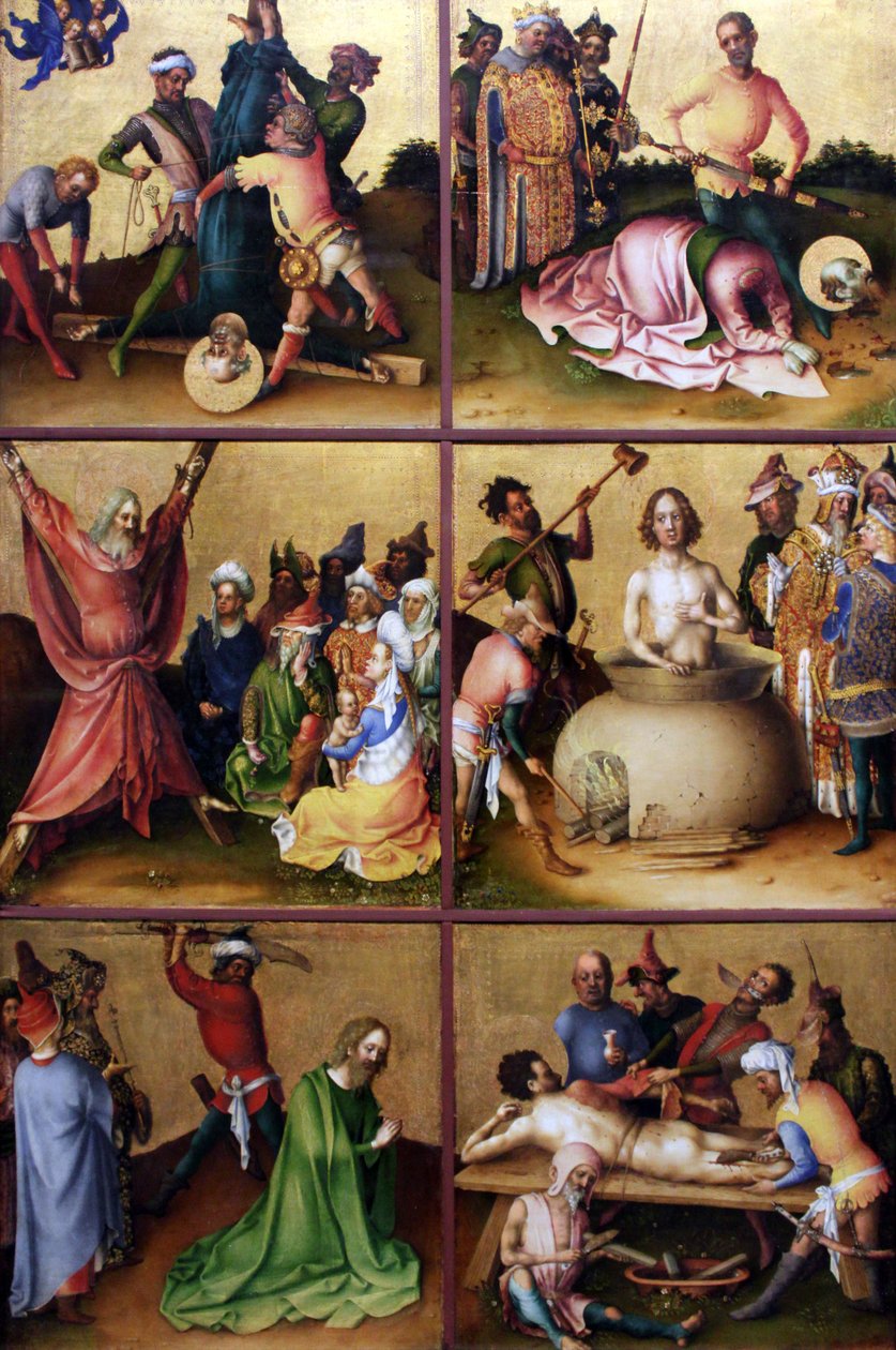 Il martirio degli apostoli
 dettaglio:
pannello sinistro da Stefan Lochner