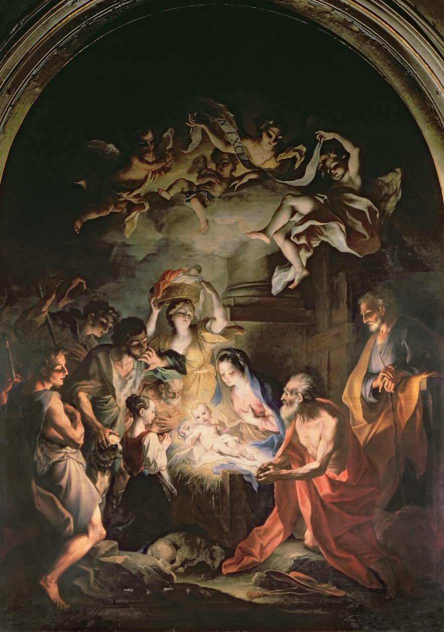 Natività con San Girolamo da Stefano Maria Legnani
