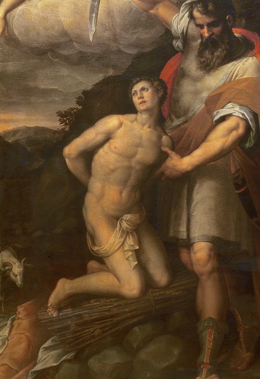 Il Sacrificio di Isacco (dettaglio) da Stefano Pieri