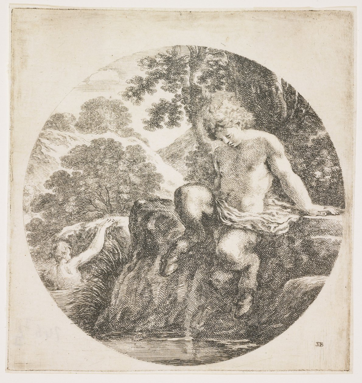Il giovane satiro, 1656 da Stefano della Bella