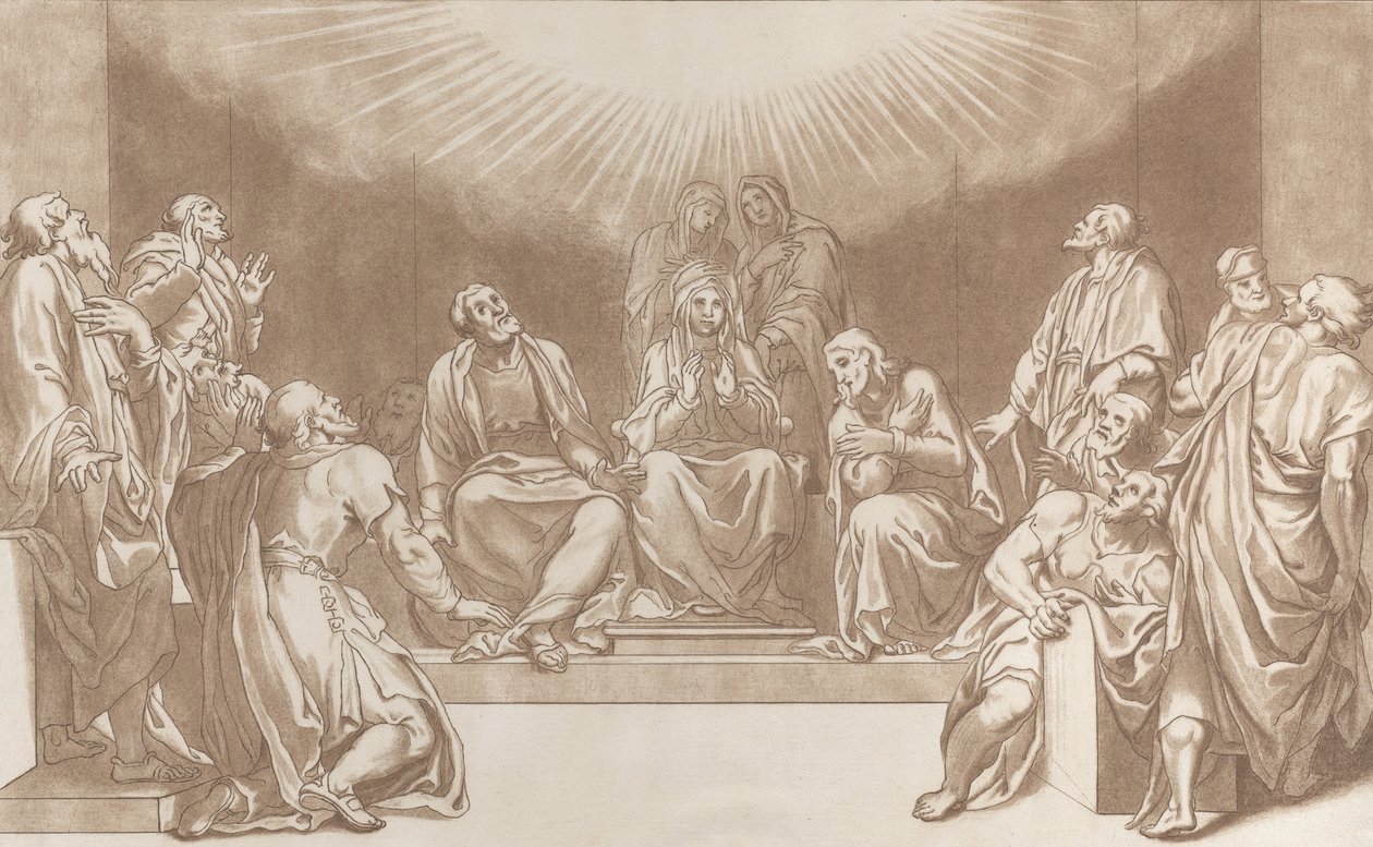 Discesa dello Spirito Santo, 1760-90 da Stefano Mulinari