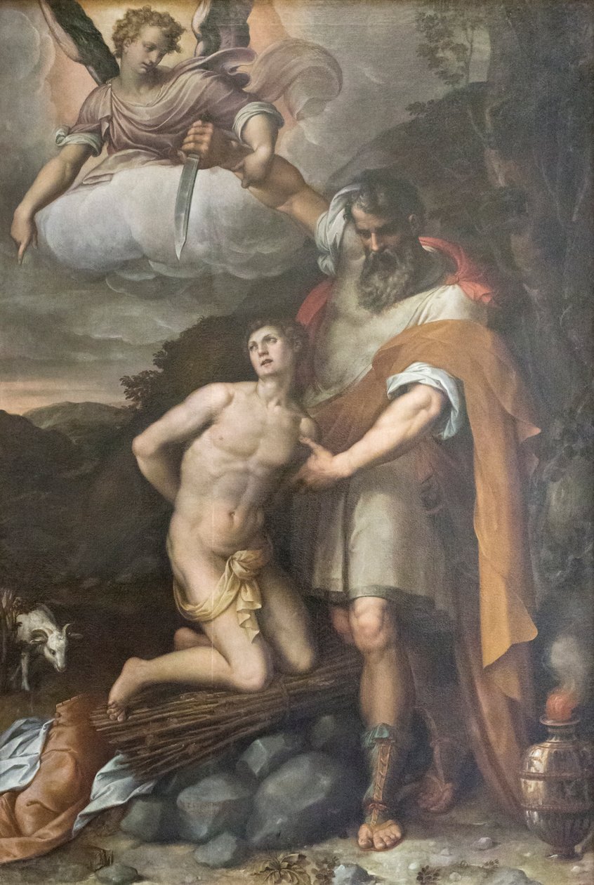 Sacrificio di Isacco da Stefano Pieri