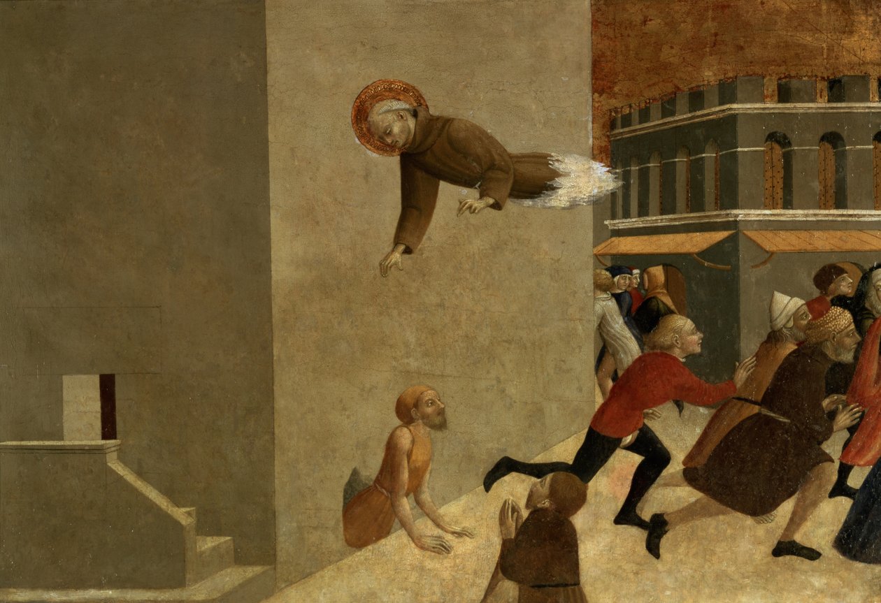 Il Beato Ranieri Rasini libera i poveri dalla prigione a Firenze, predella del polittico di San Francesco de Borgo San Sepolcro, 1437-44 da Stefano Sassetta
