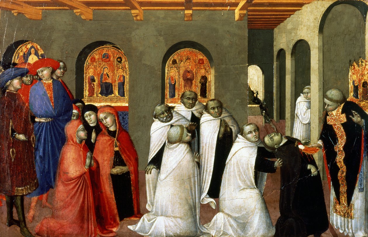 Il miracolo del Santissimo Sacramento, dalla predella dell