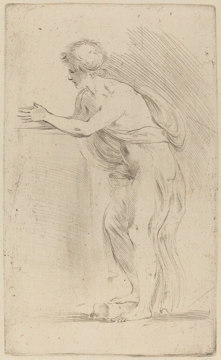 Accademia di un giovane uomo da Stefano della Bella