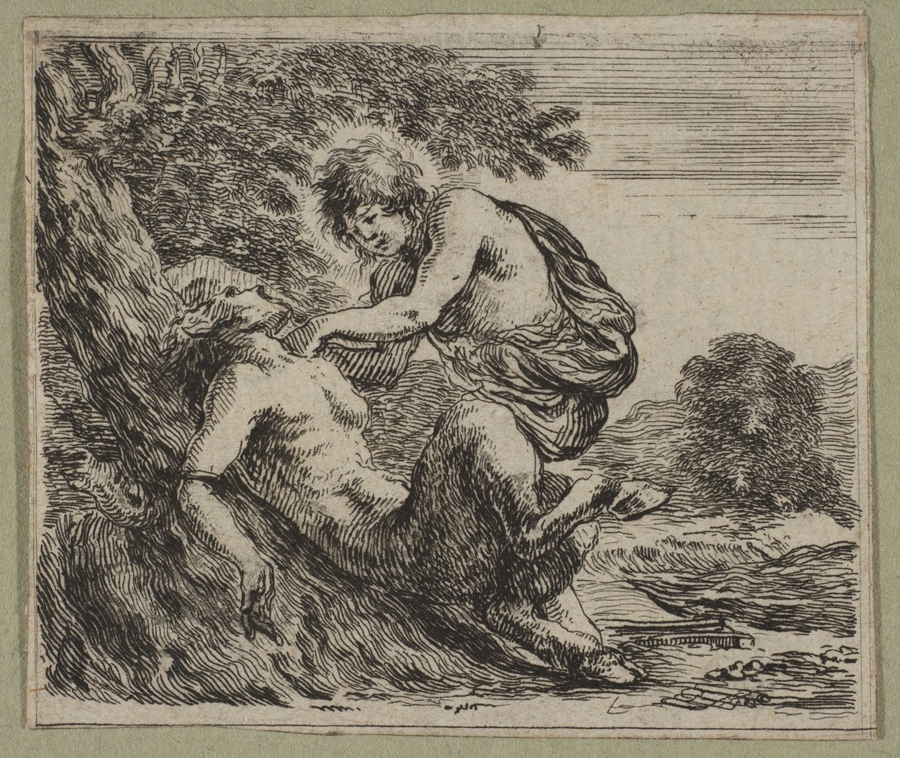 Apollo e Marsia, 1644 da Stefano della Bella