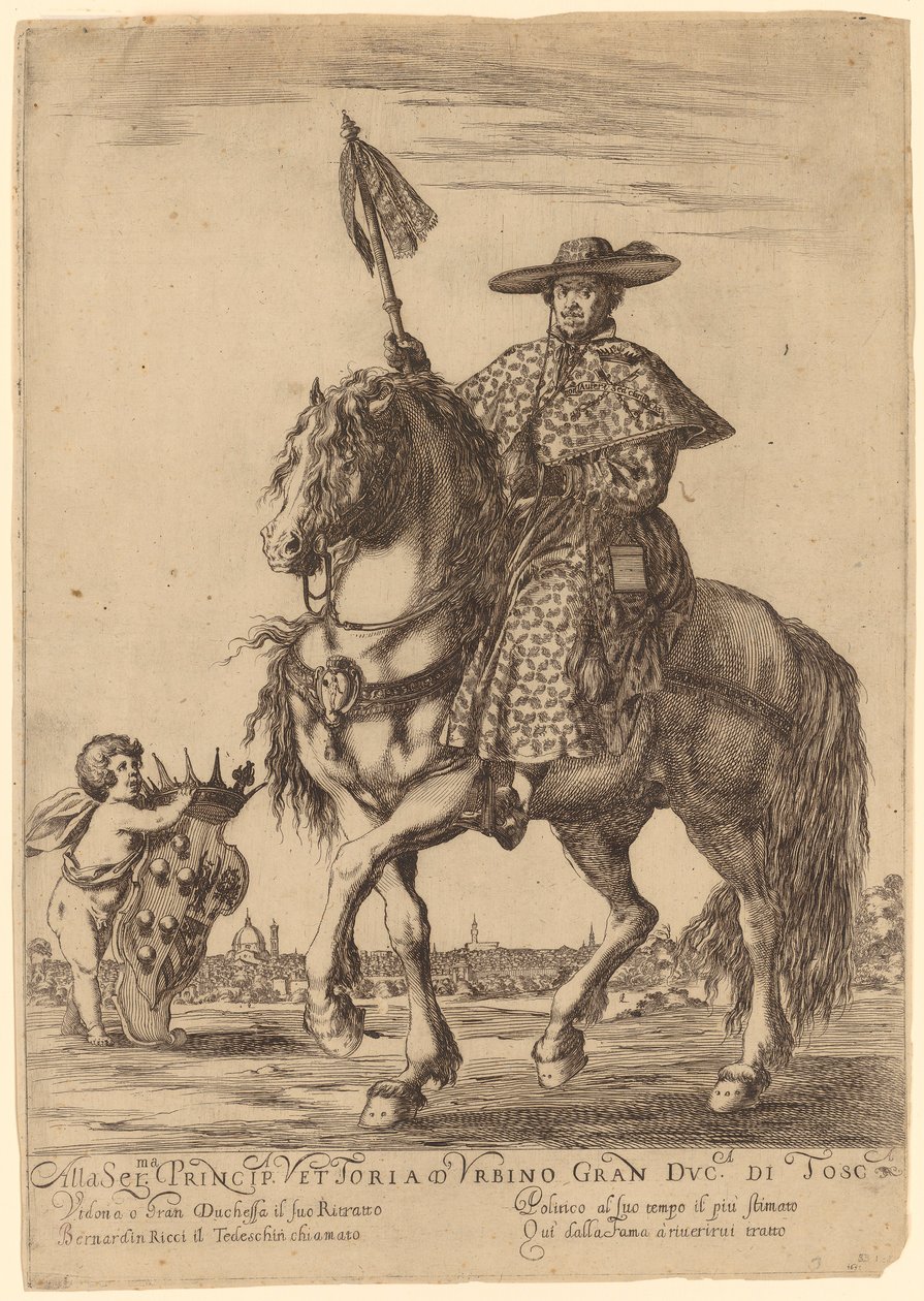 Bernardin Ricci, genannt il Tedeschino da Stefano della Bella