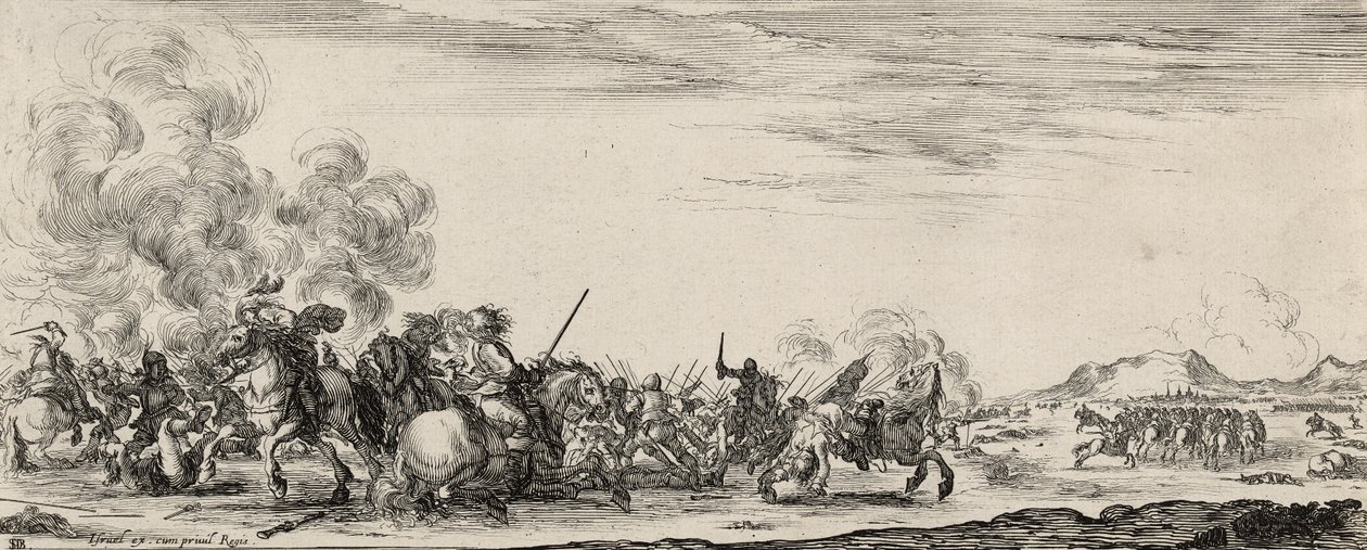 Choc de Cavalerie da Stefano della Bella