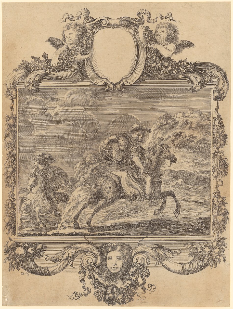 Clodoveo e Clotilde da Stefano della Bella
