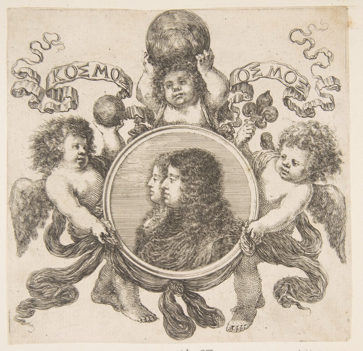 Cosimo de Medici, Principe di Toscana, e sua moglie, Margherita Luisa d