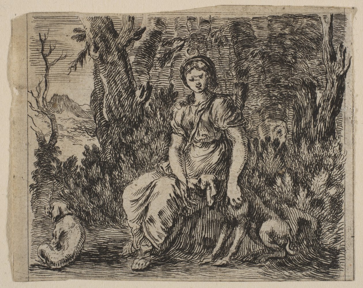 Diana, da Gioco della Mitologia da Stefano della Bella