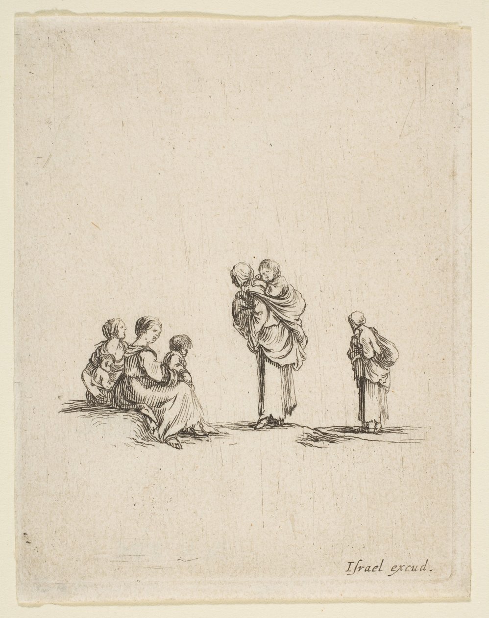 Quattro Donne Mendicanti da Stefano della Bella