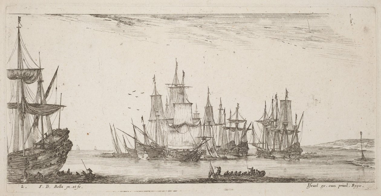 Gruppo di navi da Stefano della Bella