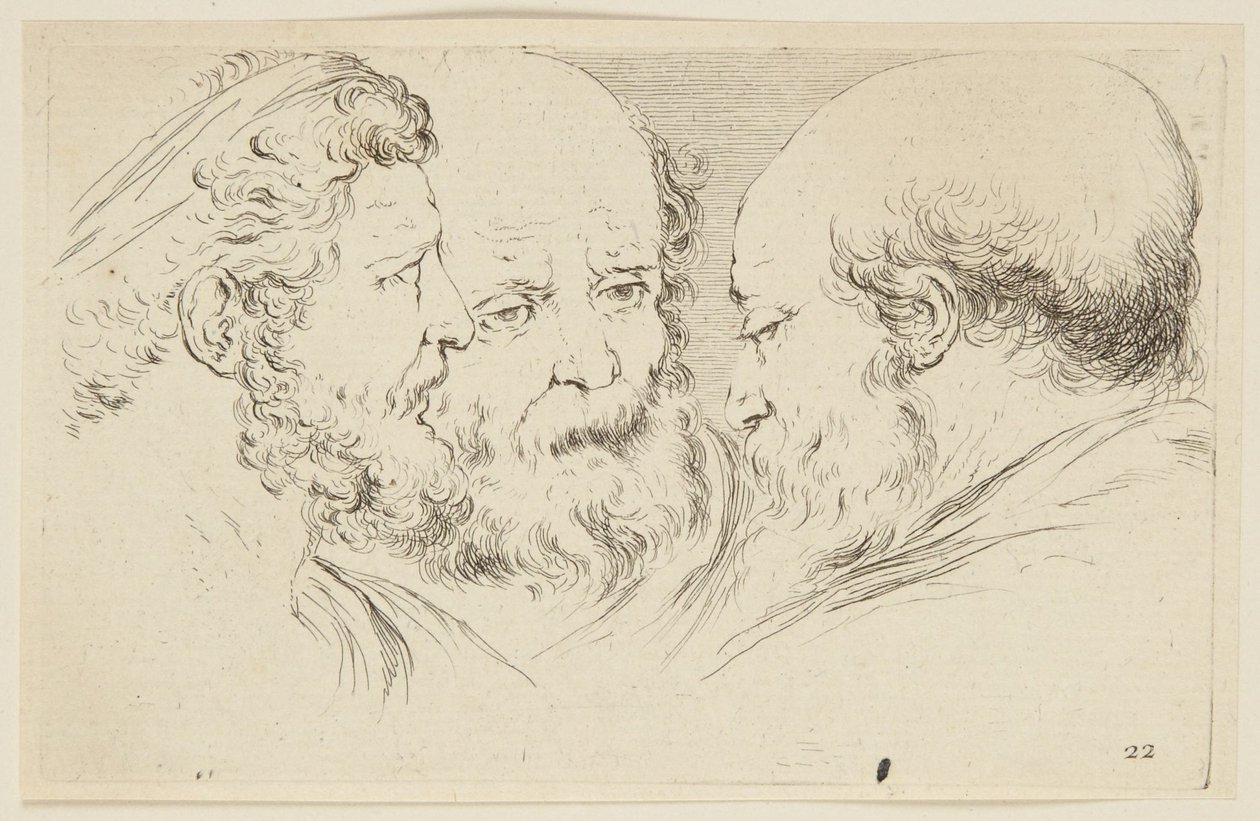Studi di teste (Raccolta di vari pezzi per l