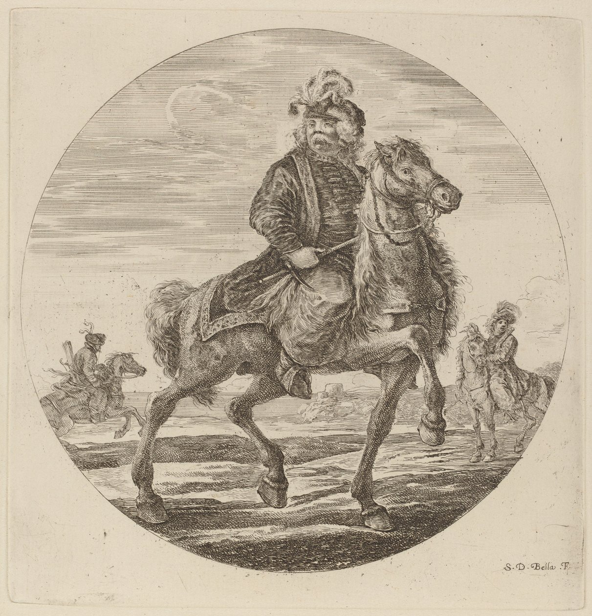 Cavaliere ungherese da Stefano della Bella