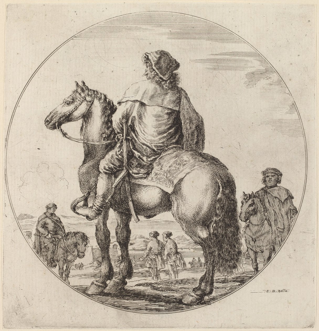 Cavaliere ungherese da Stefano della Bella