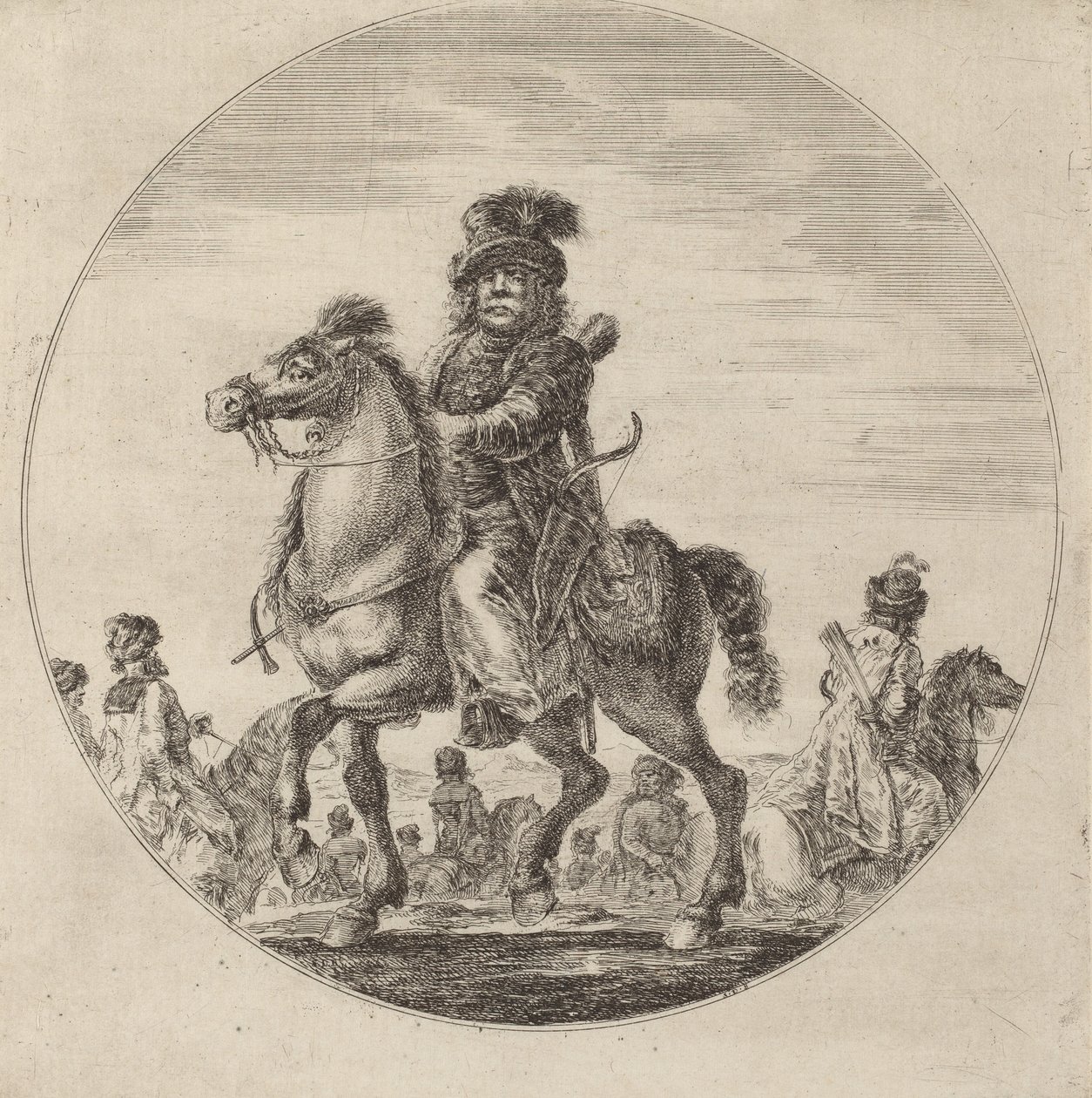Cavaliere ungherese da Stefano della Bella