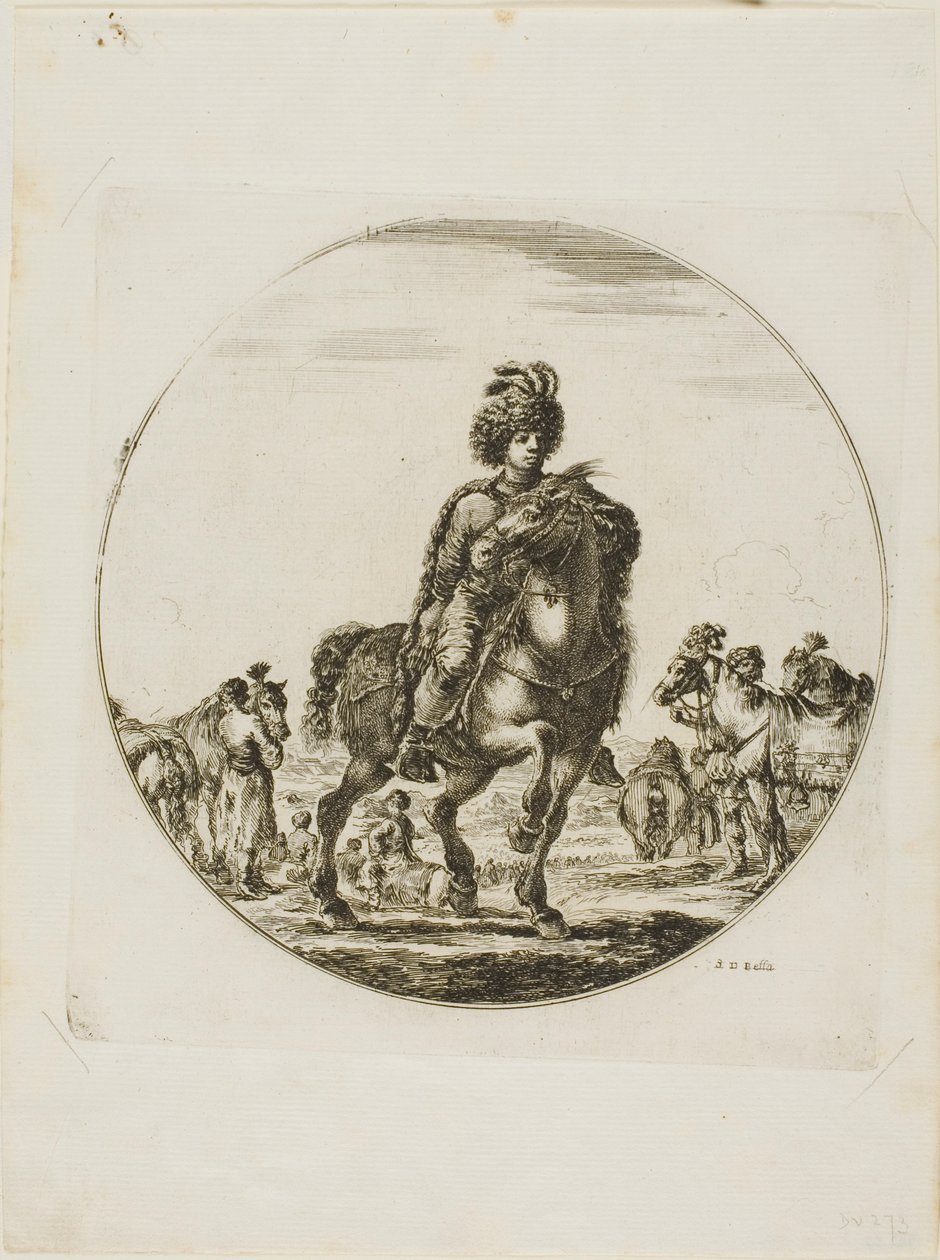 Cavaliere ungherese da Stefano della Bella