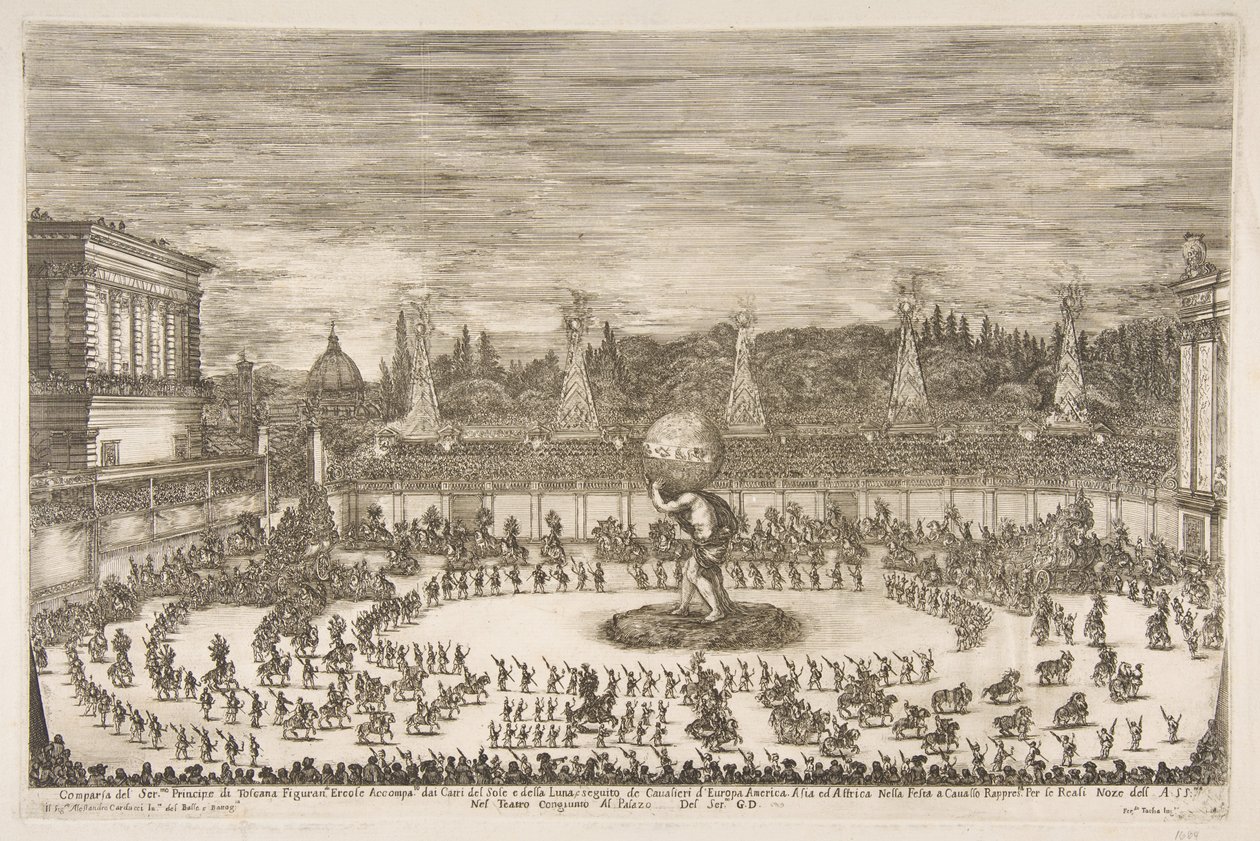 Il Mondo Festeggiante: Ingresso di Cosimo III de