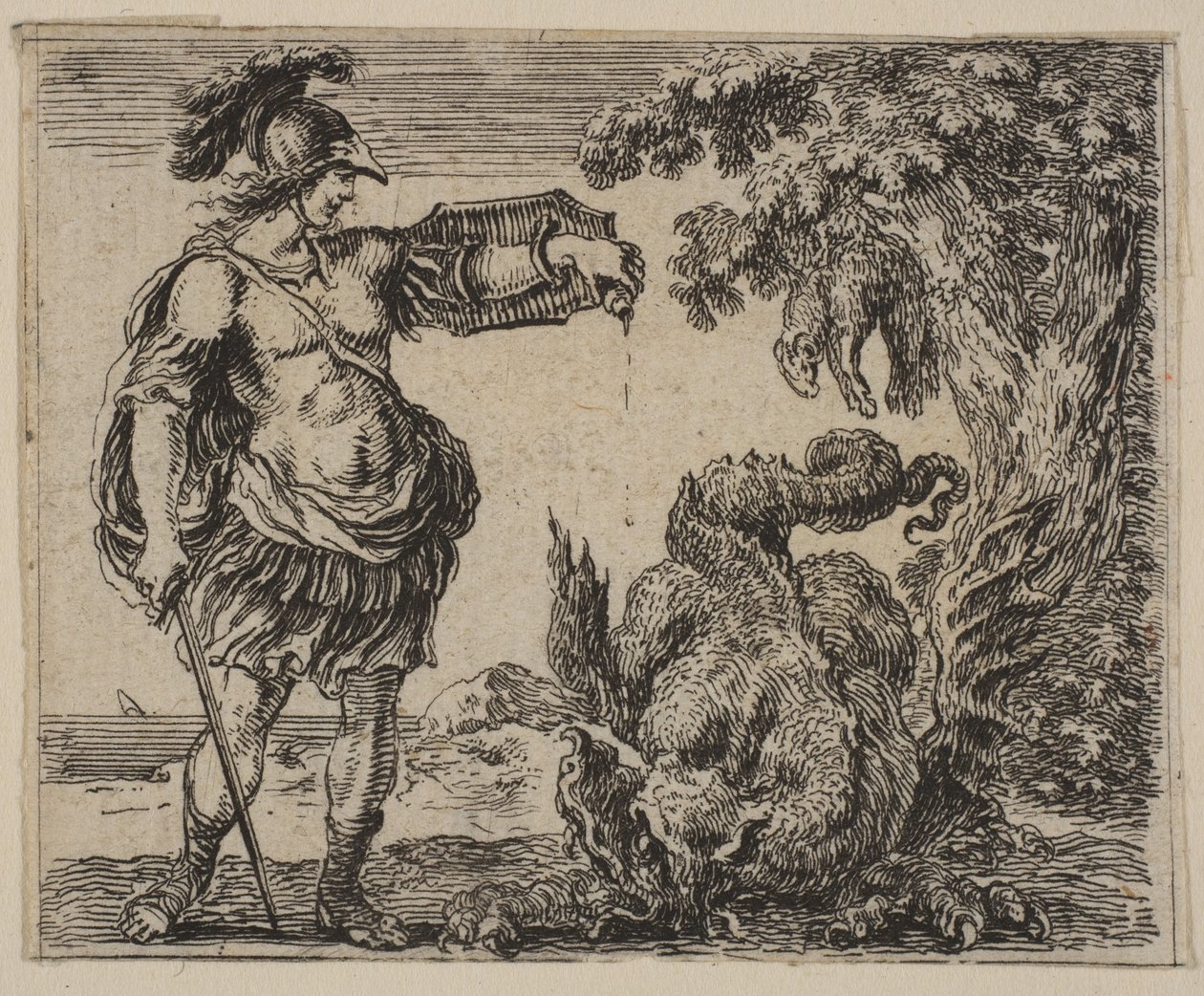 Giasone, dal Gioco della Mitologia, 1644 da Stefano della Bella