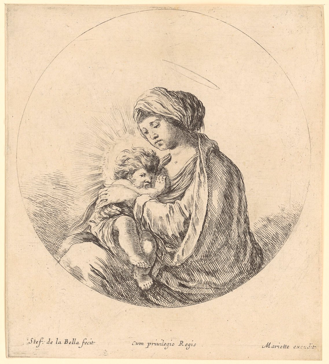 Madonna con Bambino da Stefano della Bella