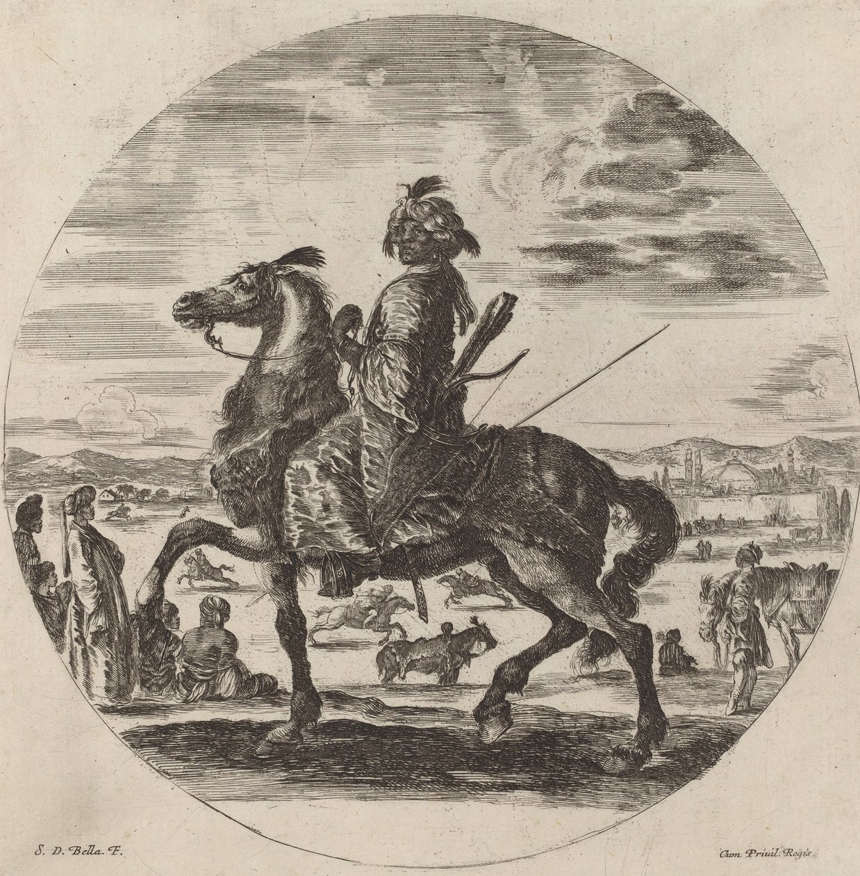 Cavaliere moresco da Stefano della Bella
