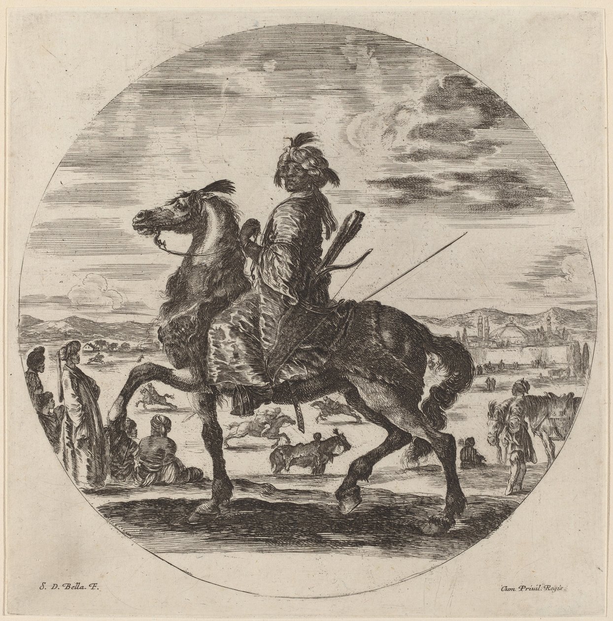 Cavaliere Moresco da Stefano della Bella