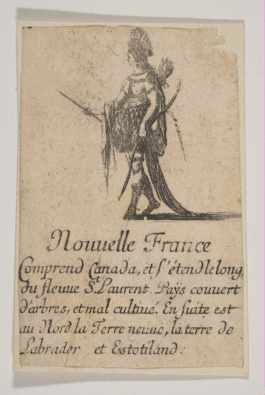 Nuova Francia da Stefano della Bella