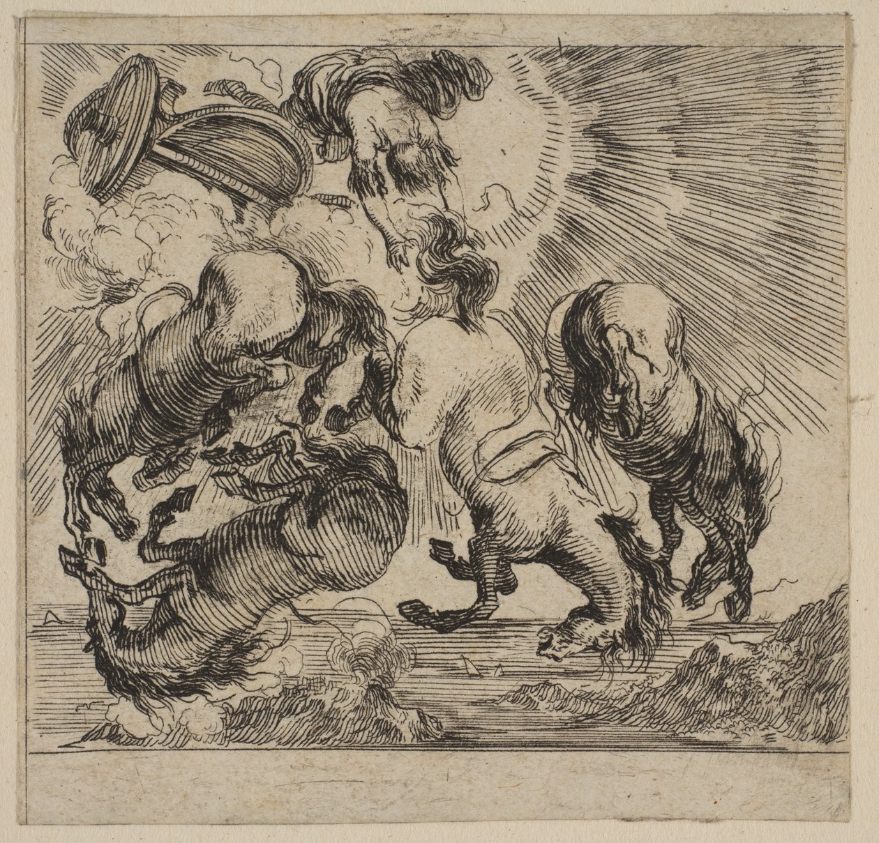 Phaeton, dal Gioco della Mitologia da Stefano della Bella