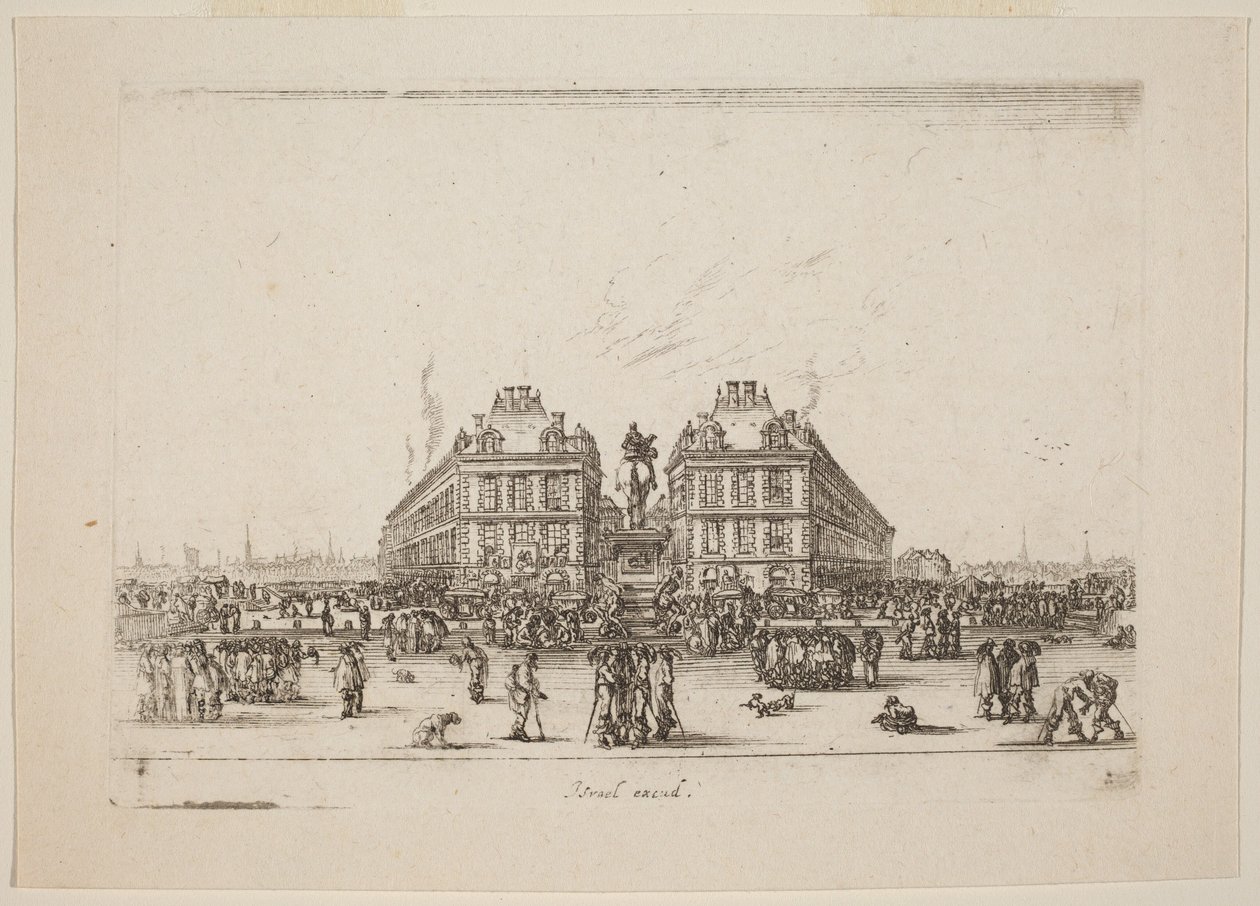 Place Dauphine da Stefano della Bella