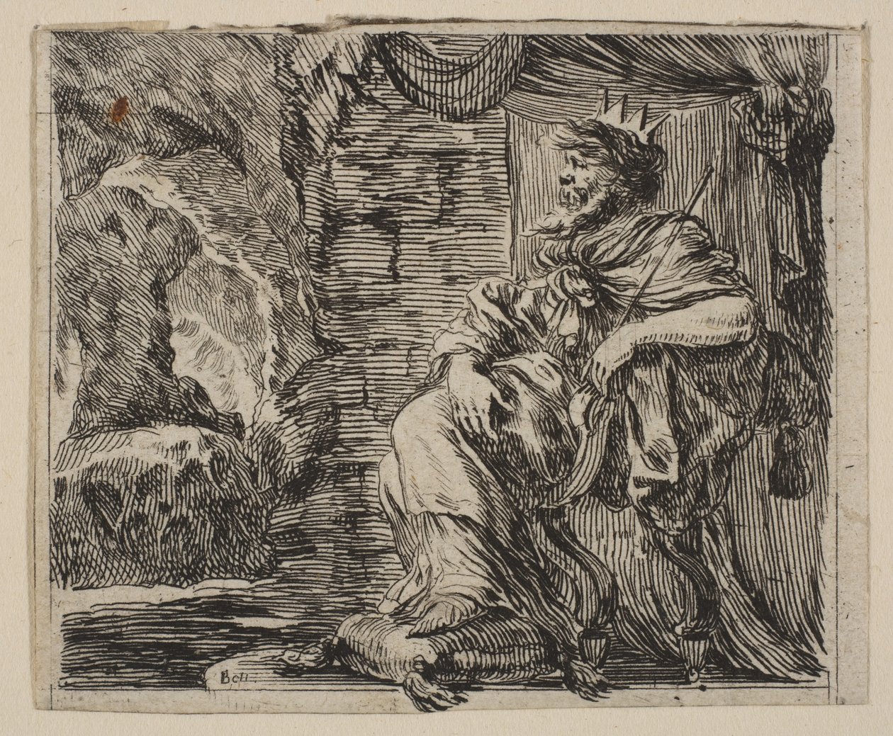 Plutone, da Gioco della Mitologia da Stefano della Bella