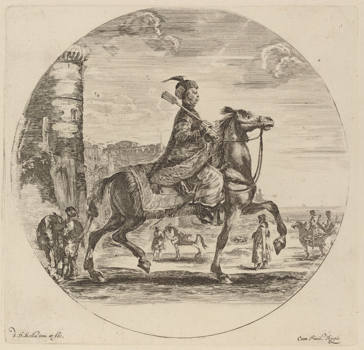 Cavaliere polacco da Stefano della Bella
