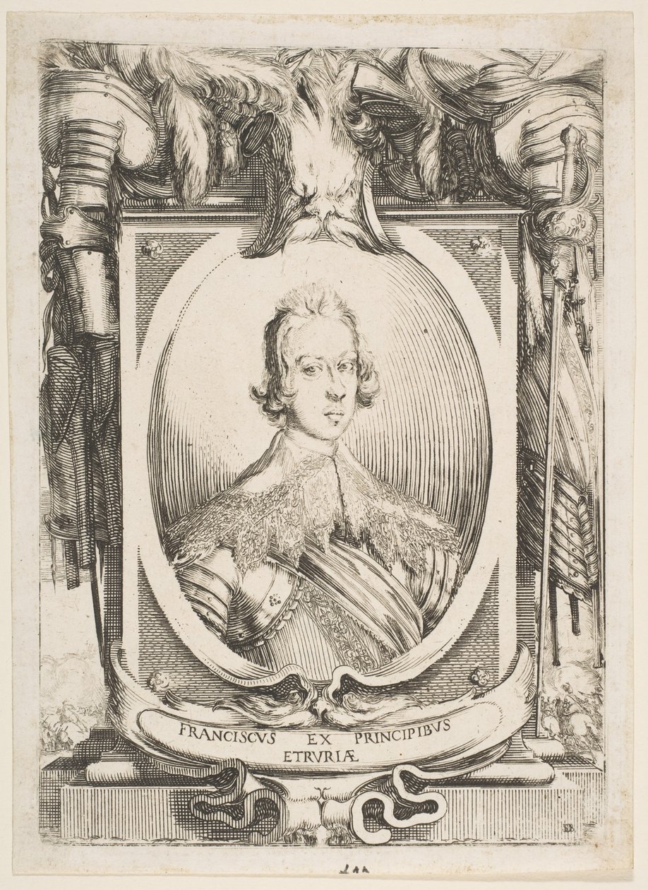 Ritratto di Francesco de Medici, 1634 da Stefano della Bella