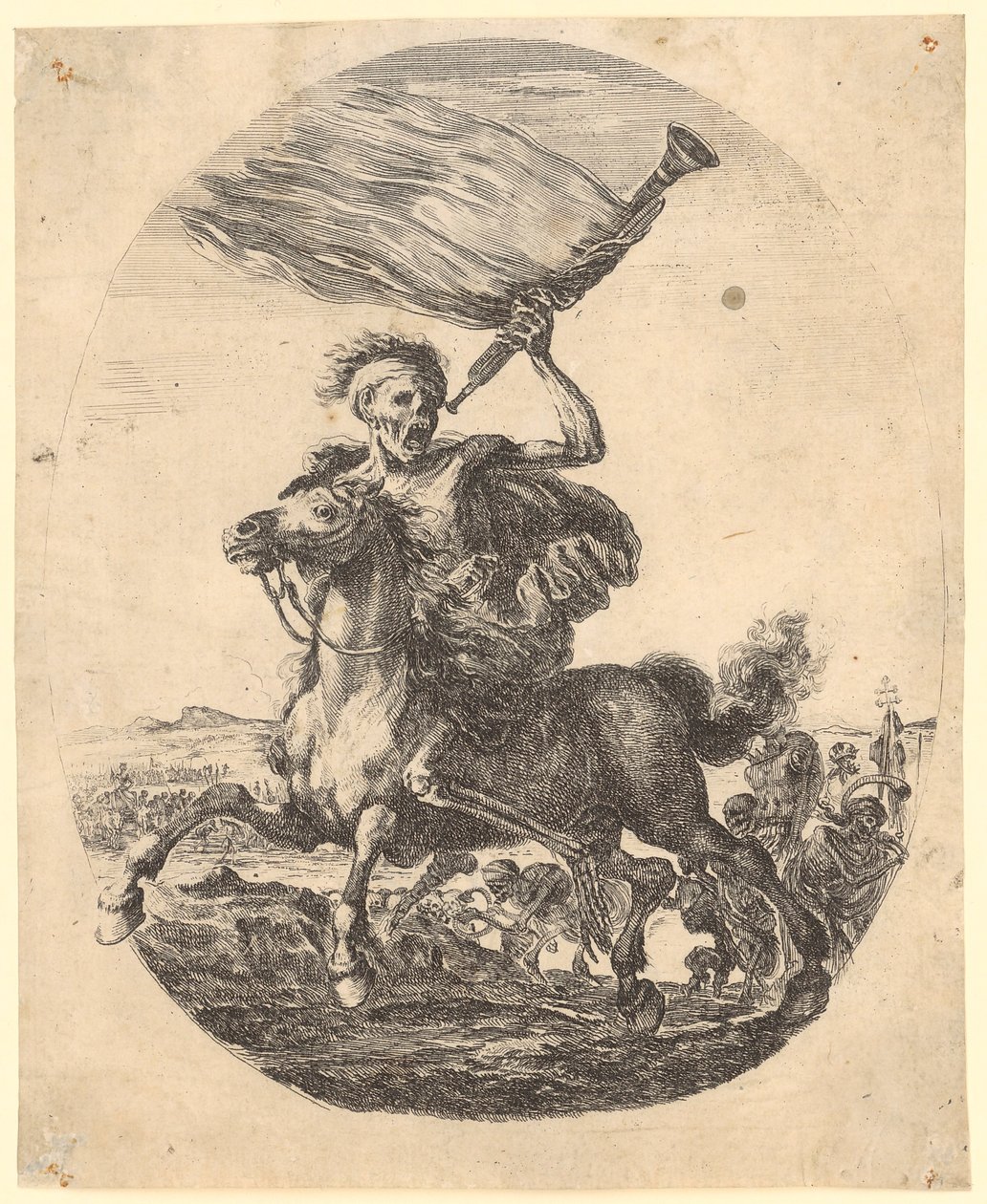 Morte a cavallo da Stefano della Bella