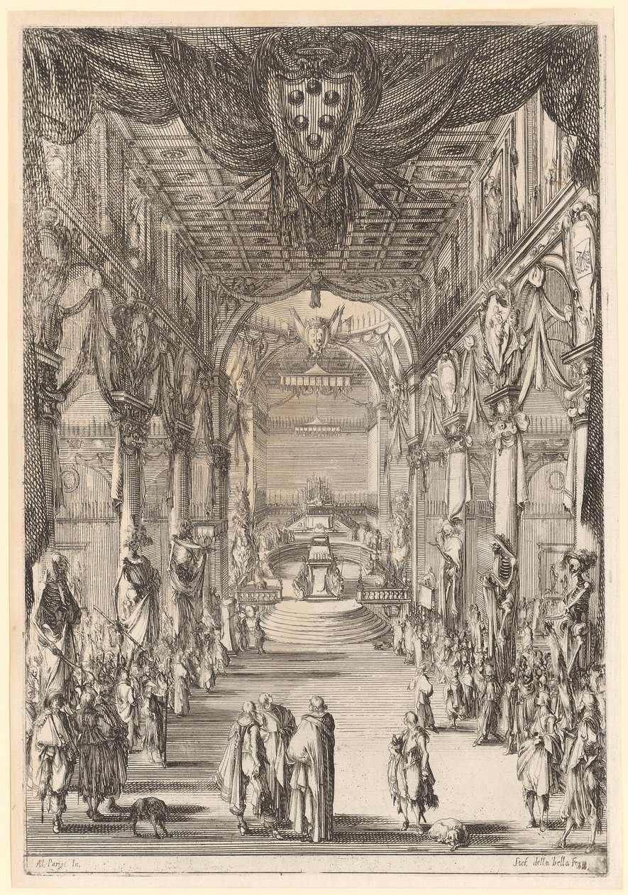 Cerimonie funebri per Francesco de