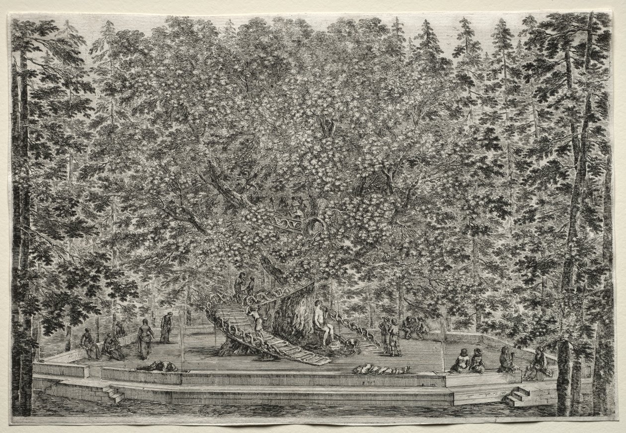 Vedute della Villa di Pratolino: l
